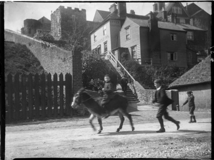 Ypres Castle Inn, Gungarden, Rye, Rother, East Sussex, 1905. Creator: Katherine Jean Macfee.