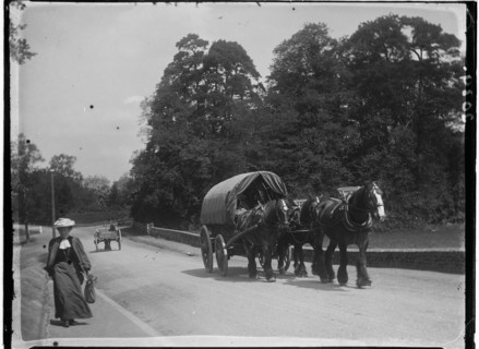 Mill Bridge, Frensham Road, Frensham, Waverley, Surrey, 1909. Creator: Katherine Jean Macfee.