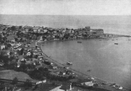 'Le port de Trebizonde', 1916. Creator: M. Lenicque.