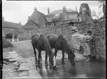Burford, West Oxfordshire, Oxfordshire, 1924. Creator: Katherine Jean Macfee.