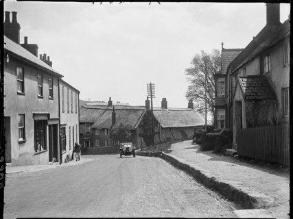 The Street, Charmouth, West Dorset, Dorset, 1925. Creator: Katherine Jean Macfee.