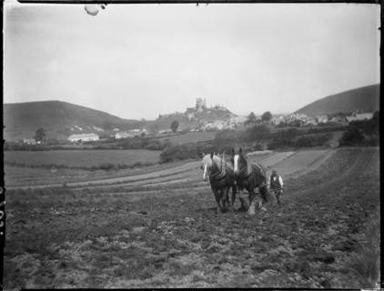 West Street, Corfe Castle, Purbeck, Dorset, 1927. Creator: Katherine Jean Macfee.