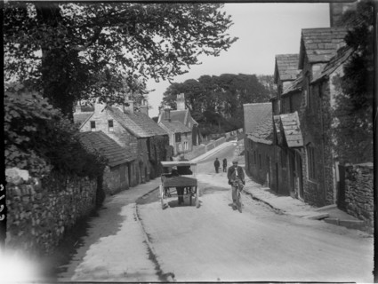 West Street, Kingston, Corfe Castle, Purbeck, Dorset, 1927. Creator: Katherine Jean Macfee.