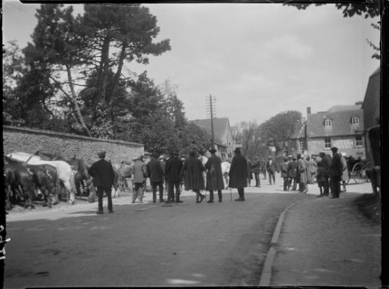 Fosse Way, Stow-on-the-Wold, Cotswold, Gloucestershire, 1928. Creator: Katherine Jean Macfee.