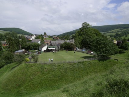 Clun Bowling Club, Castle Street, Clun, Shropshire, 2007. Creator: Simon Inglis.