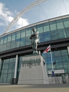 Wembley Stadium, Olympic Way, Brent, London, 2011. Creator: Simon Inglis.
