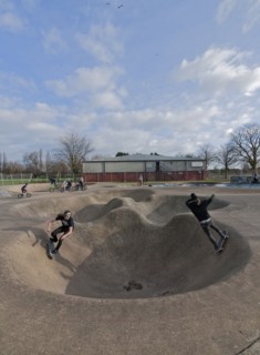 Byron Recreation Ground, Harrow Skatepark, Harrow, London, 2012. Creator: Simon Inglis.