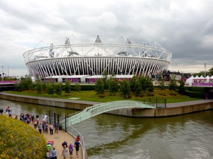 Olympic Stadium, Queen Elizabeth Olympic Park, Stratford, Newham, London, 2012. Creator: Simon Inglis.