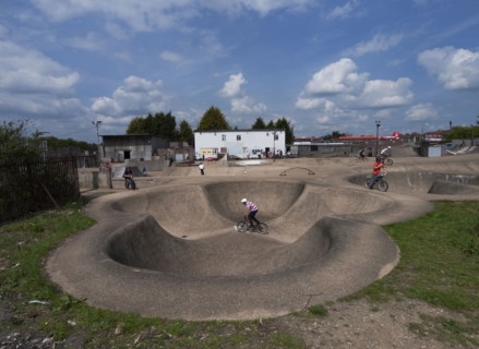 The Rom skatepark, Hornchurch, Havering, London, 2013. Creator: Simon Inglis.