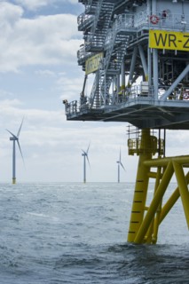 Westermost Rough Wind Farm, 2015. Creator: Alun Bull.