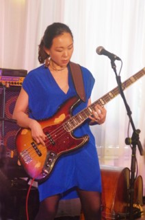 Linda May Han Oh, Linda May Han Oh Quartet, Watermill Jazz Club, Dorking, Surrey, 26 Oct 2021. Creator: Brian O'Connor.