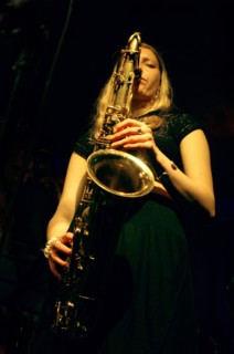 Emma Rawicz, Emma Rawicz Quintet, Verdict Jazz Club, Brighton, East Sussex, 2022. Creator: Brian O'Connor.