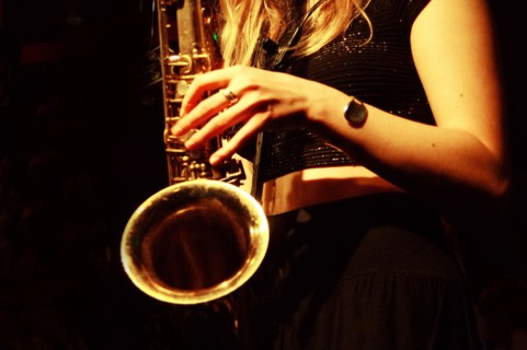 Emma Rawicz, Emma Rawicz Quintet, Verdict Jazz Club, Brighton, East Sussex, 2022. Creator: Brian O'Connor.