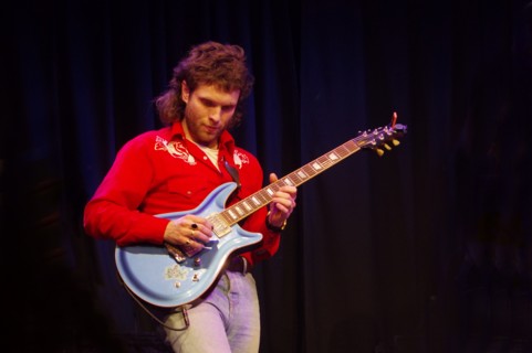 Tom Ford, Daisy George Quintet, New Generation Jazz Festival, Shoreham by Sea, 2022. Creator: Brian O'Connor.