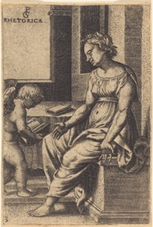 Rhetoric. Creator: Georg Pencz.