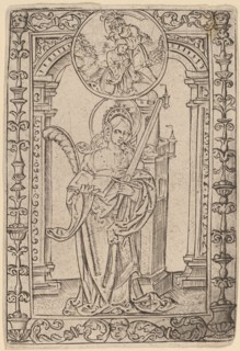 Saint Barbara. Creator: Master S.
