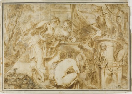 Diana and Nymphs Bathing, 1640/49.