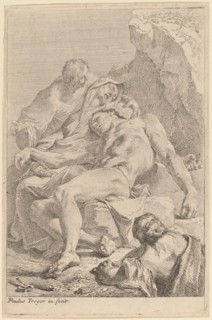 Pietà, 1720s. Creator: Paul Troger.