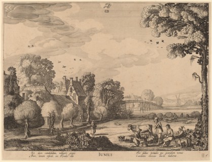 June. Creator: Jan van de Velde II.