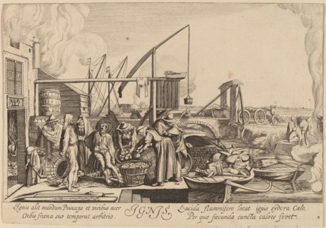 Fire. Creator: Jan van de Velde II.