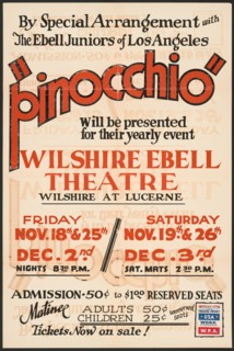 Pinocchio, [193-]. Creator: Unknown.