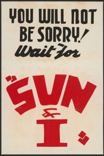 Sun and I, [193-]. Creator: Unknown.