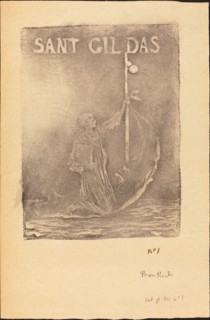 Saint Geldas. Creator: Pierre Roche.