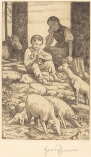 Pastoral, 1919. Creator: Hans Thoma.