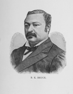B. K. Bruce, 1887. Creator: Unknown.