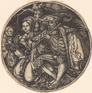 The Flute Player. Creator: Master WI.