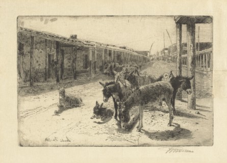 Santa Fe, 1883. Creator: Peter Moran.