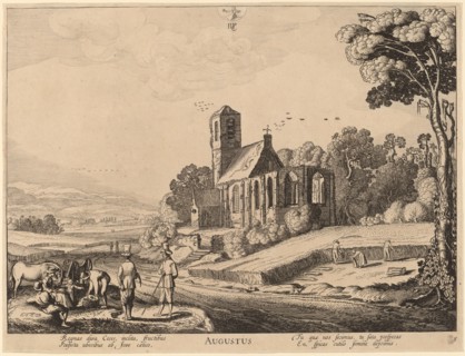 August. Creator: Jan van de Velde II.