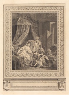 Le lever, 1771. Creator: Jean Massard.