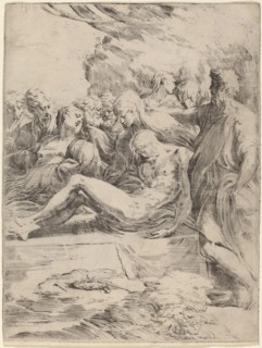 The Entombment. Creator: Parmigianino.