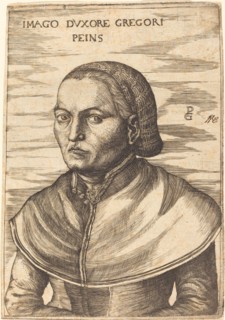 Wife of Georg Pencz. Creator: Unknown.