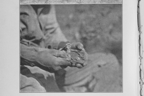 Making a hand, 1926. Creator: Unknown.