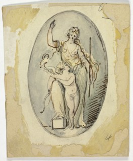 Venus and Cupid, n.d. Creator: Unknown.