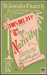 The Nativity, [193-]. Creator: Unknown.