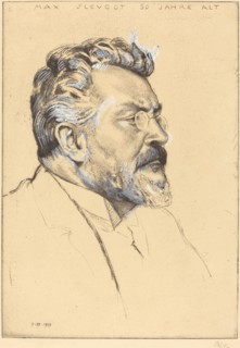 Max Slevogt, 1917. Creator: Emil Orlik.