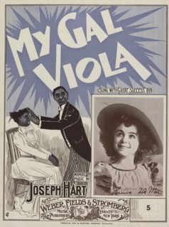 'My gal Viola', 1899. Creator: Unknown.