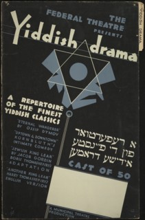 Yiddish Drama, [193-]. Creator: Unknown.