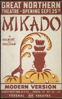 Mikado, Chicago, 1938. Creator: Unknown.
