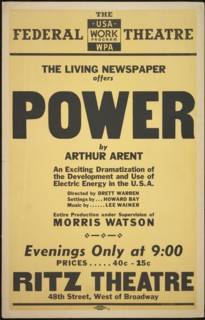Power, New York, 1937. Creator: Unknown.