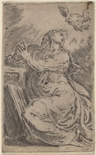 The Annunciation. Creator: Parmigianino.