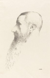 Roger Marx, 1904. Creator: Odilon Redon.