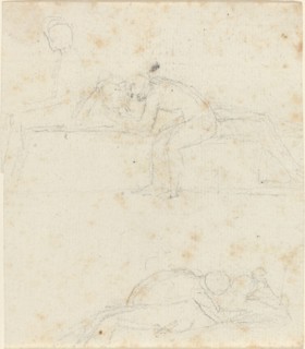 Sheet of Studies. Creator: John Flaxman.