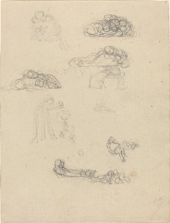 Sheet of Studies. Creator: John Flaxman.
