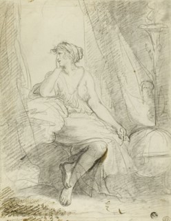 Seated Woman, n.d. Creator: John Hoppner.
