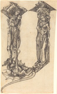 The Letter "Y", 1467. Creator: Master ES.