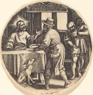 To Feed the Hungry. Creator: Georg Pencz.